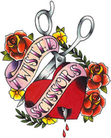 twisted scissors logo